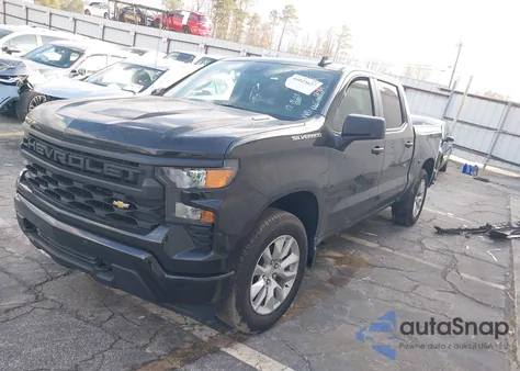 2025 Chevrolet Silverado 1500 2Wd Short Bed Custom from USA, damaged, VIN 1GCPABEK7SZ255616